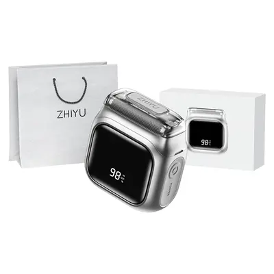 2026 Model Men's Electric Shaver, Brushless Motor, 3 Floating Heads, Washable - 7