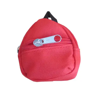 Mini Çift Omuz Bozuk Para Sırt Çantası Bez Bebek Kıyafet Değiştirme Sırt Çantası Polyester Oxford Kumaş Bozuk Para Kitap Çantası Asılı Aksesuar Cüzdan - 8