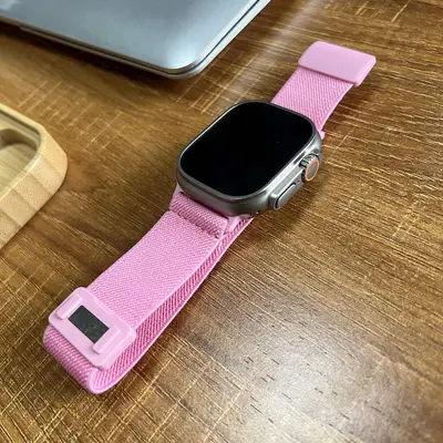 Nylon Magnetic Strap for Apple Watch S10, 42mm 46mm - 8