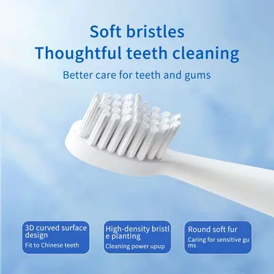 Smart sonic electric toothbrush, 5-speed, rechargeable