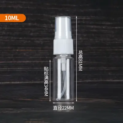 Wholesale In Stock 30ml 50ml 100ml Clear Plastic Spray Bottles Alcohol Perfume Press Spray Refill Bottles - 10