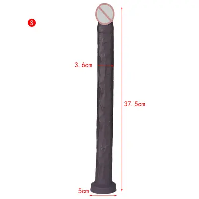 Yumuşak silikon penis, çift sertlikli, yetişkin ürünü - 8