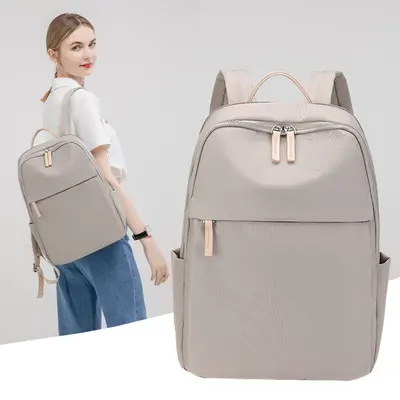 Leichter Damen-Laptoprucksack aus Oxford-Gewebe, großes Fassungsvermögen, für Pendler