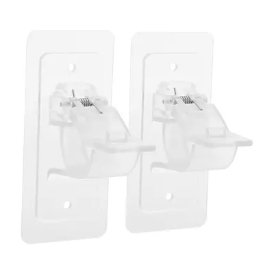Delme Gerektirmeyen Yapışkanlı Perde Çubuğu Kancası, Banyo ve Yatak Odası İçin