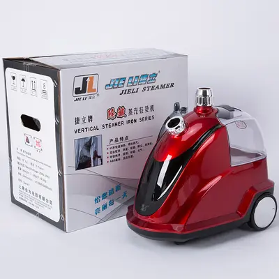HeWei JieLi H-508 Buharlı Giysi Buharlayıcı Giyim Mağazası Dikey Ütü Makinesi Ev Tipi El Tipi Elektrikli Ütü Üreticisi.