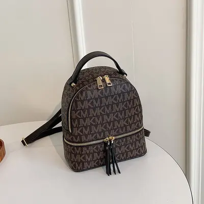 Women's Backpack, Letter Bag, Campus and Travel School Bag - 3