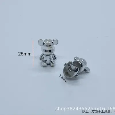 Electroplated Bear Knob, Glass Lid Handle for Milk Pot - 7