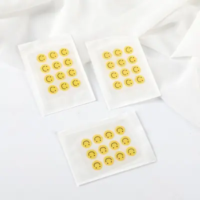 Smiley-Hydrokolloid-Pickelpflaster, unsichtbar, eiterabsorbierend - 4