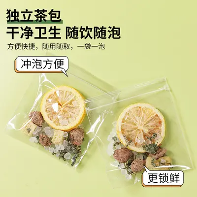 Mint Plum Lemon Cold Brew Herbal Fruit Tea - 3
