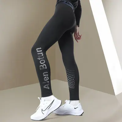 Erkek Kışlık Termal Tayt, Polar Astarlı, Yüksek Elastikiyetli Spor Taytı - 9