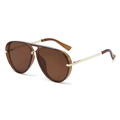Unisex Double-Bridge Sunglasses, Large Frame, for Driving - 13