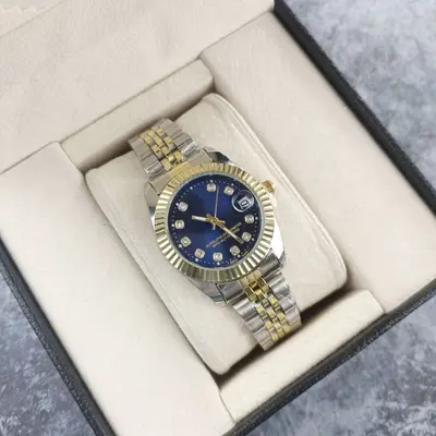 Women's steel band quartz watch, classic daily style - 9