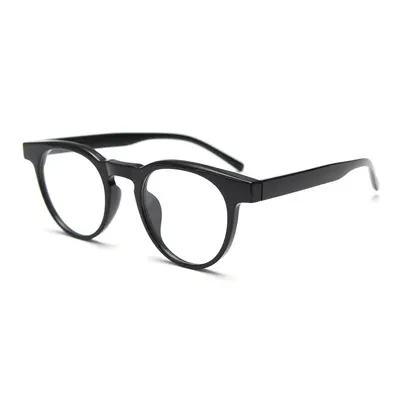 72315 retro yuvarlak TR90 miyopi gözlük çerçevesi, unisex