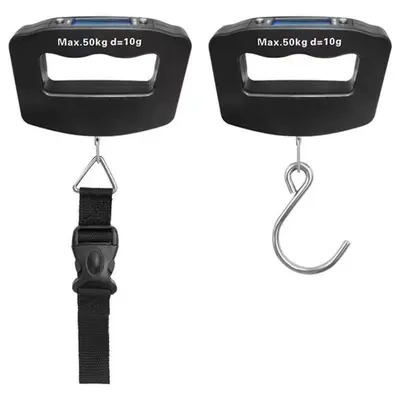 Cross-border best-selling household portable electronic scale 50kg hanging hook scale factory in stock customizable logo dropshipping available
