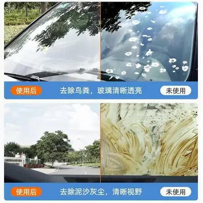 Effervescent Tablet Car Windshield Washer Concentrate, Super Concentrated, Summer