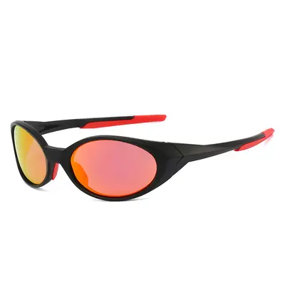 Oval Retro Polarized Sunglasses for Men and Women, Outdoor and Travel - 2