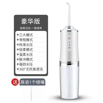 Electric Water Flosser for Adults, Portable Tartar Remover - 8