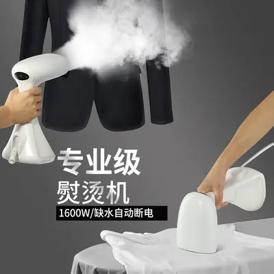 Portable garment steamer, auto shut-off, temperature control