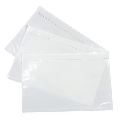 Transparent Self-Adhesive Document Pouch A4 A5 A6, Logistics Packaging, Thickened
