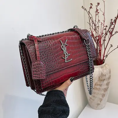 Women's 2026 Retro Chain Single-Shoulder Crossbody Bag - 9