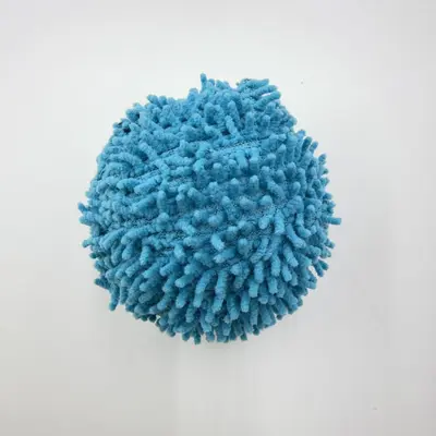 Colorful Firecracker Ball Cat Toy, 9 cm Large Ball, Interactive - 10