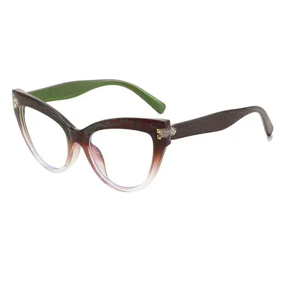 Photochromic Grey Patchwork Sunglasses, Color-Changing Lenses - 6