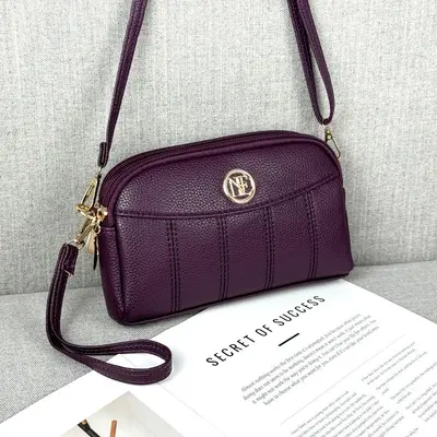 Neue Handytasche für Damen 2025 PU, neue Mama-Tasche für ältere Damen, Mini-Umhängetasche, kleine Schultertasche - 13
