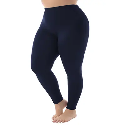 Plus Size Leggings, 1XL-5XL, Nine-Quarter, High Stretch - 9
