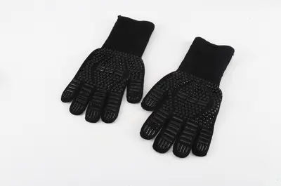 Silikon-Hitzeschutzhandschuhe, flammhemmend, rutschfest - 8