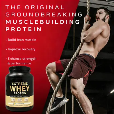 跨境亚马逊TK乳清蛋白粉whey protein powder肌肉蛋白粉定制代工 - 5