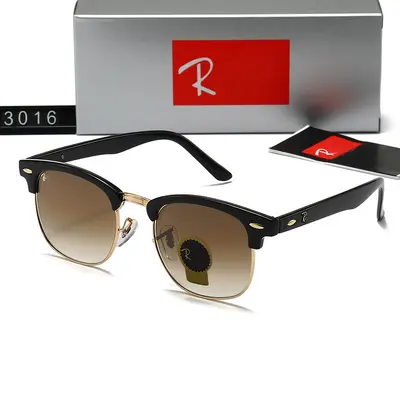 Sonnenbrille mit Glasgläsern im Orangen-Design 93016 - 8