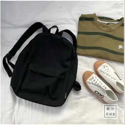 Harajuku Style Backpack for High School and College Students - 9