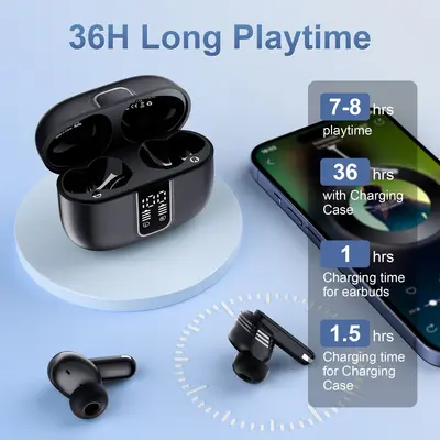 SP99 Bluetooth kulaklık, gürültü azaltmalı, uzun pil ömürlü, kulak içi