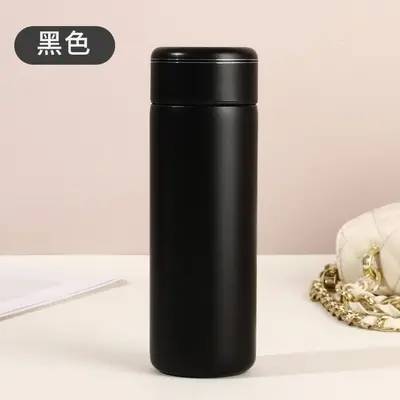 Mini Temperature Display Stainless Steel Insulated Cup, Portable Pocket Size - 7