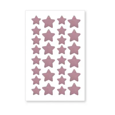 Star-Shaped Colorful PE Acne Cover Patches - 7