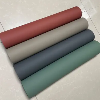 高弹力抗皱磨砂PU天然橡胶瑜伽垫防滑耐磨抗撕拉工厂生产直销供货