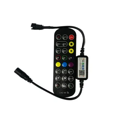 5V12V24V ışık şeridi fantom denetleyici 24 tuşlu Baolian lamba Bluetooth RGB dimmer renkli LED ışık şeridi kontrolü - 8