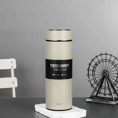 304 Stainless Steel Thermos Cup with Tea Strainer for Office Use - 9