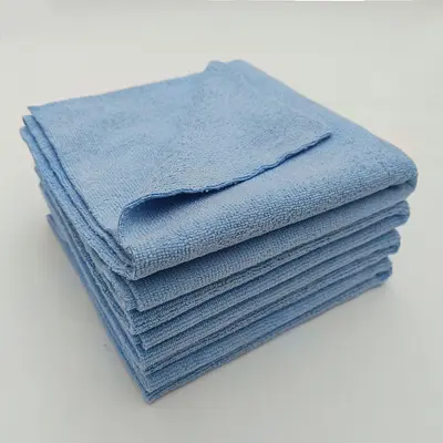 300 GSM Microfiber Car Drying and Polishing Towel, Heat-Cut Edge - 12