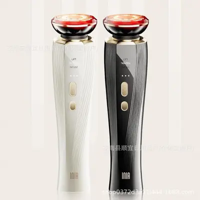 INIA 3-in-1 Red Light Therapy Face and Neck Facial Massager - 3