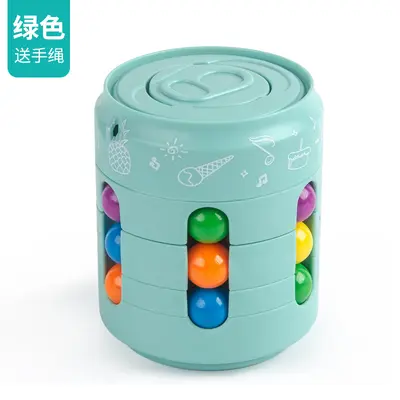 Tin Can Magic Bean Cube Gift Set, Fidget Spinner, Educational Toy - 9