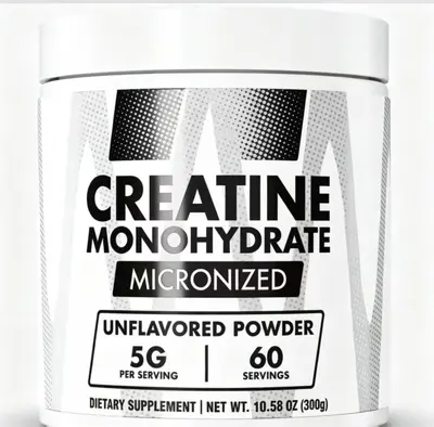 Monohydrate Creatine Powder 300g Fitness Supplement - 8