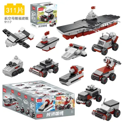 Küçük parçalı itfaiye aracı yapı blokları, Lego uyumlu, çocuklar için eğitici - 8