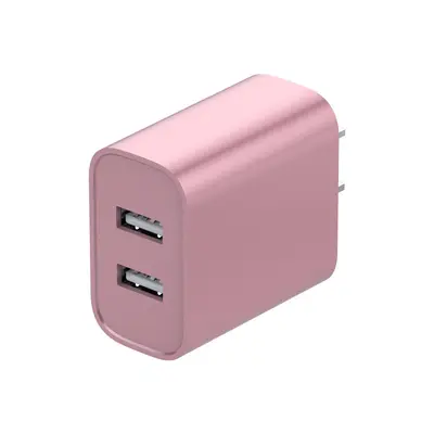 Dual USB charger 5V2A compatible with Apple, Vivo, Huawei