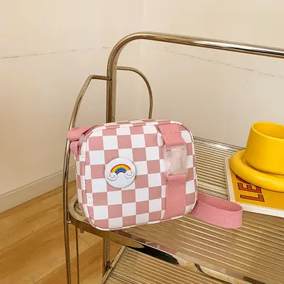 Cute Mini Cartoon Single Shoulder Bag and Coin Purse for Children