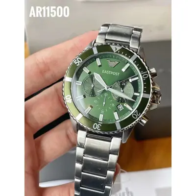 Pilot Men's Watch, Steel Strap, Waterproof - 6
