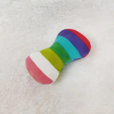 Plush Squeaky Vegetable, Fruit and Animal Dog Toy, Chew-Resistant - 11