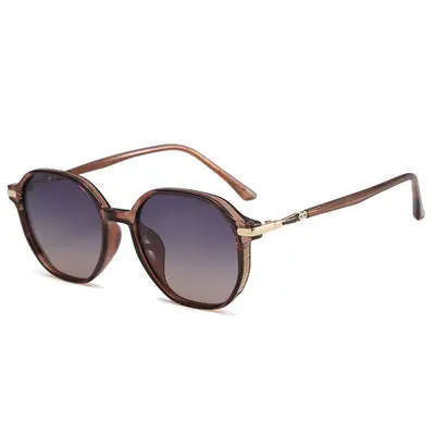 Women's Large Frame Sunglasses with UV Protection - 6