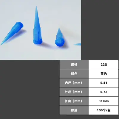 Plastik dispenser iğne ucu, TT tipi, eğik - 10