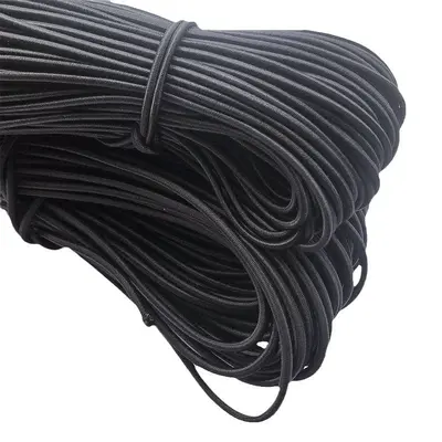 1mm-17mm Lateks Elastik İp Yuvarlak Lastik Bant Bungee İpi - 6